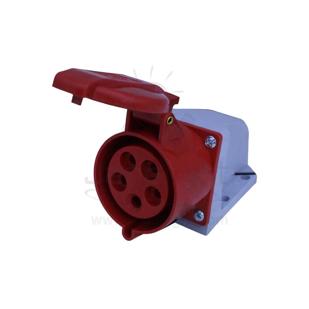 بريزة صاروخ 32 امبير 5 بول خارج صيني Chinese Outside Installation 5P 32A Industrial Connector Plug